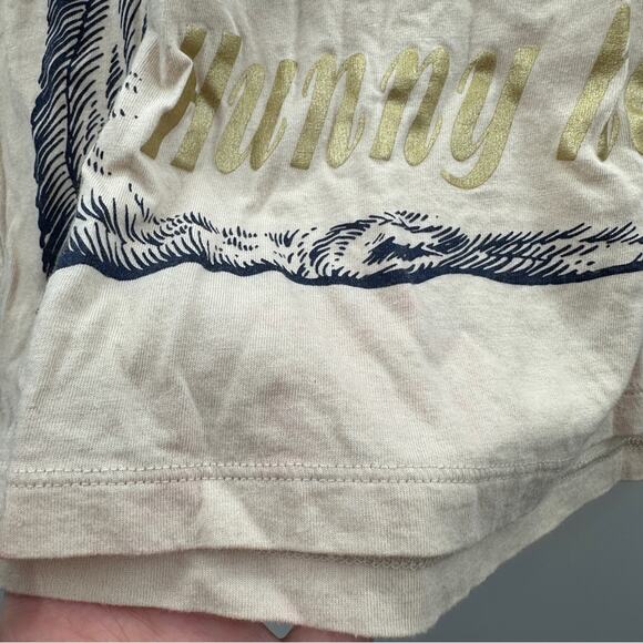 Uniqlo x Disney Cream Winnie-the-Pooh & Tigger Graphic Short Sleeve Top Sz M - Picture 5 of 8